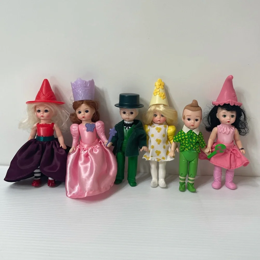 Vintage Wizard of Oz Collectible Set 12 Dolls & ToTo Vintage Toys Vintage Dolls